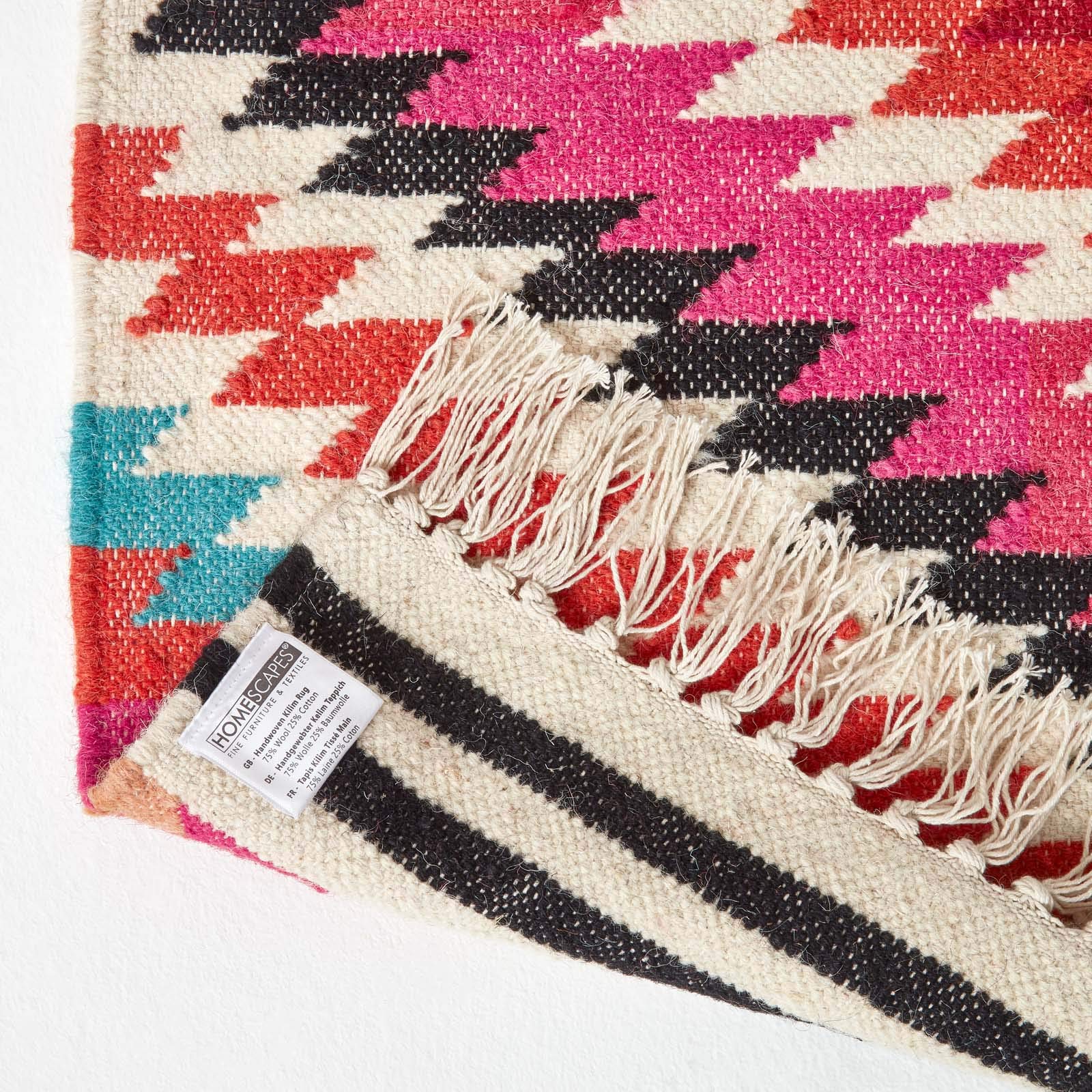 IC184 Tissés à la Main Tapis Ghashgai Nature Kelim Sans
