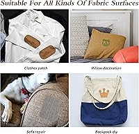 Vista 14 de KING MOUNTAIN - Parche de lona para colocar con la plancha, 3 x 60 pulgadas, parche de reparación de tela 100% de algodón, impermeable; para sofás