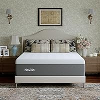 Vista 10 de Novilla Colchón de tamaño de reina, colchón de espuma de memoria de gel de 12 pulgadas para un alivio fresco para dormir y presión, sensación