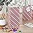 Hallmark Red and White Stripe Party Favor and Wrapped Treat Bags with Gift Tag Stickers (30 Bags, 30 Labels) for Christmas, Valentines Day, Birthdays, May Day, Care Packages and More