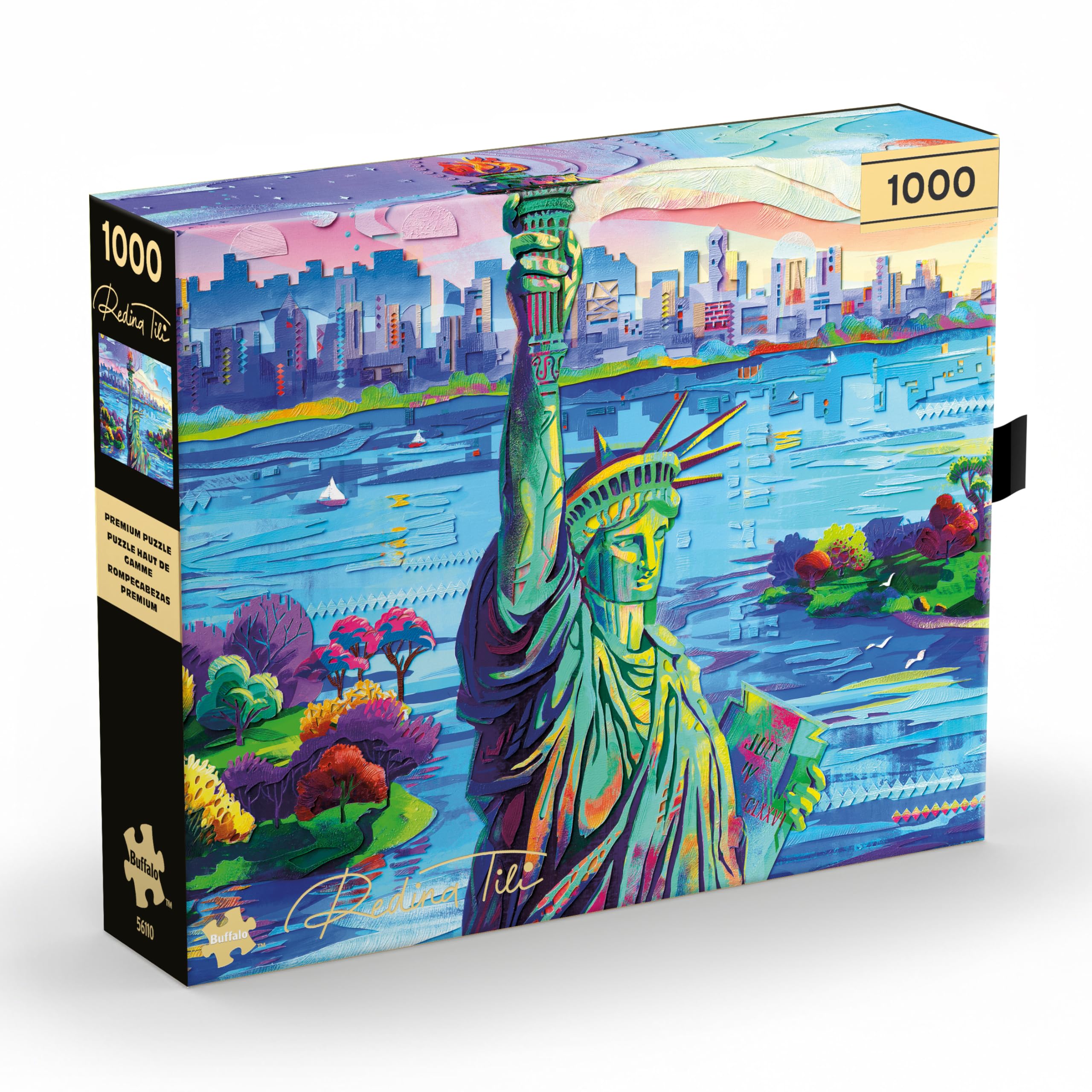 Amazon.com: Buffalo Games - Celebrate Liberty - 1000 Piece Jigsaw