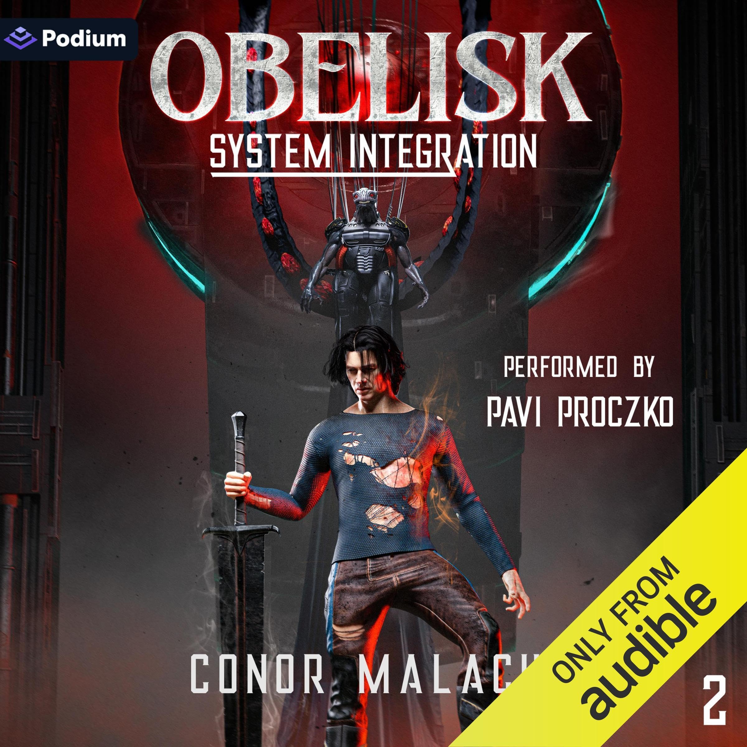 Cover art for Obelisk: System Integration 2: A LitRPG Adventure