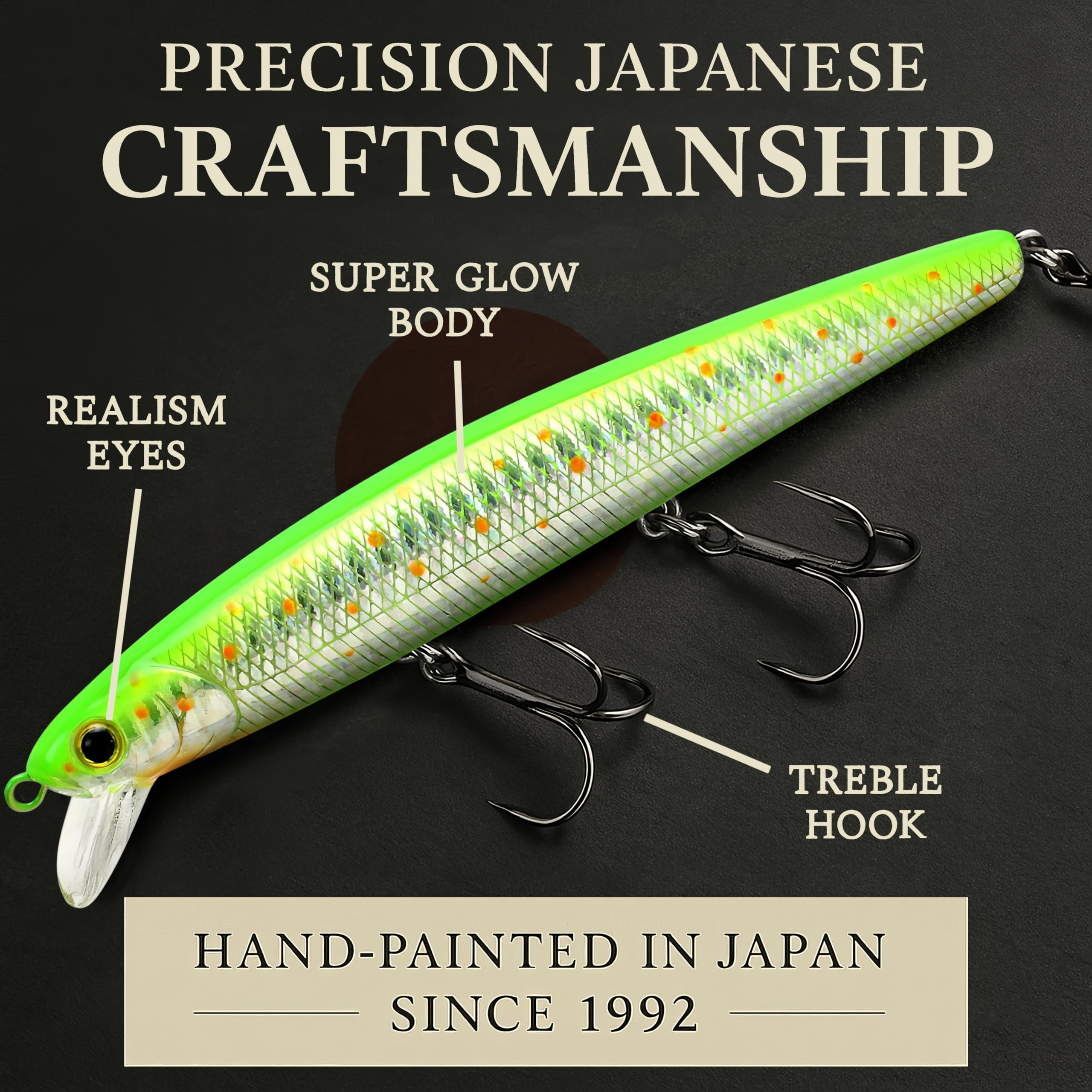 Amazon.co.jp: LUCKY CRAFT SW フラッシュミノー 110 649 スーパー