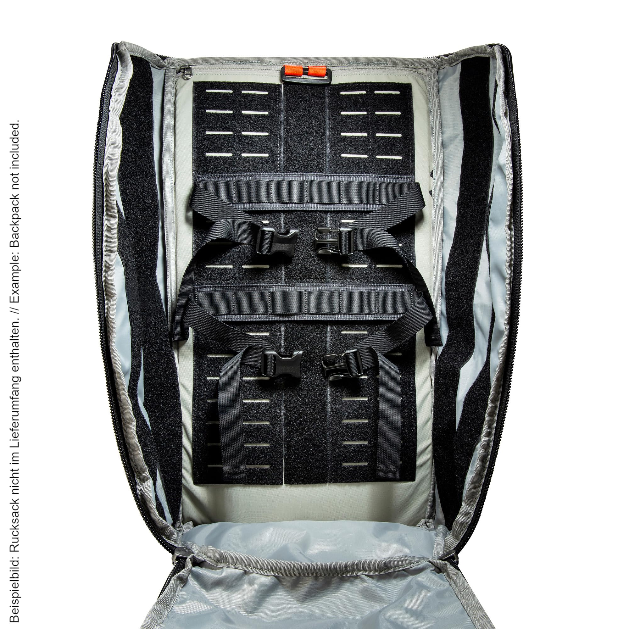 Tatonka EDC Organisation Set (6-teilig) - Praktisches Taschen- und Riemenset zur Gepäck-Organisation in Rucksäcken (4 Packwürfel, 2 Riemen) - Mit Klettflächen zur Fixierung