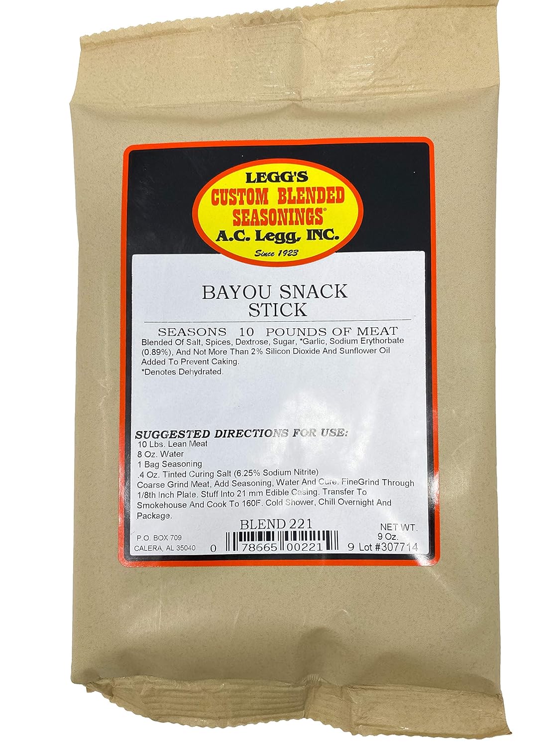 Bayou Snack Stick Mix Legg Custom Blended Jamaica Ubuy
