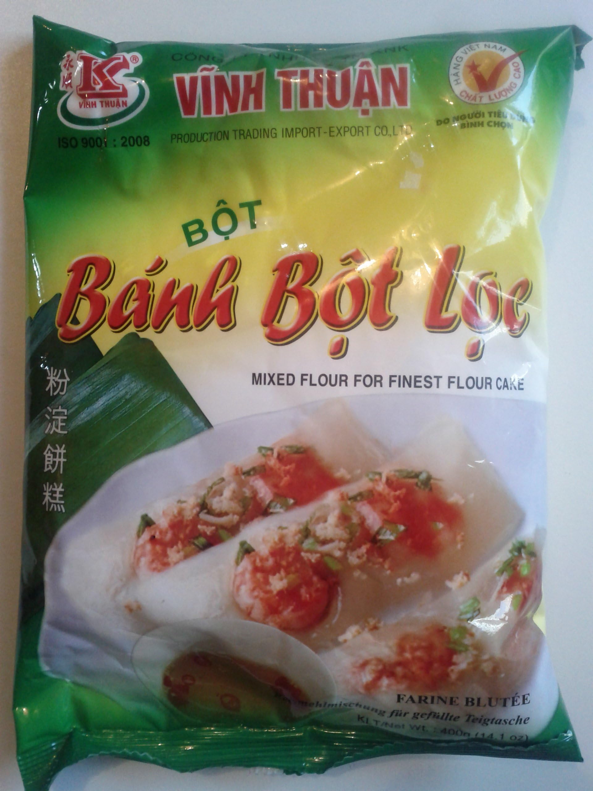 vinh thuan bot banh bot loc (mixed flour for finest flour cake) - 14.01oz