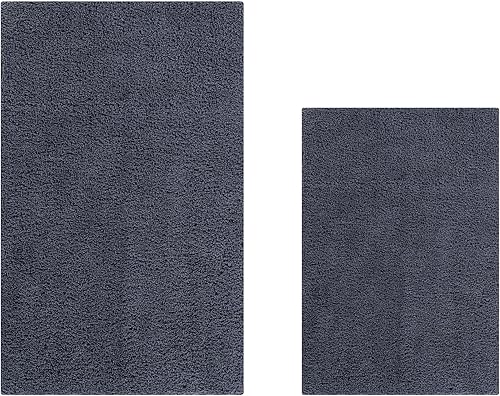 Miniatura 68 de Better Trends Micro Collection is BAMI2134TL - Alfombra de baño de felpa ultrasuave y absorbente, 100% poliéster en colores vibrantes, 21 x 34 Azul