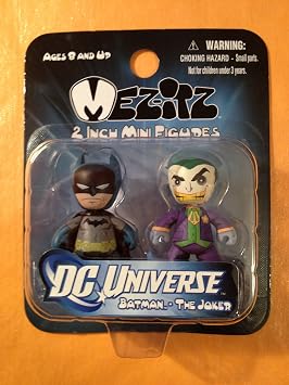 Mezco Toyz DC Universe Mini Mezitz Batman/Joker Pack of 2