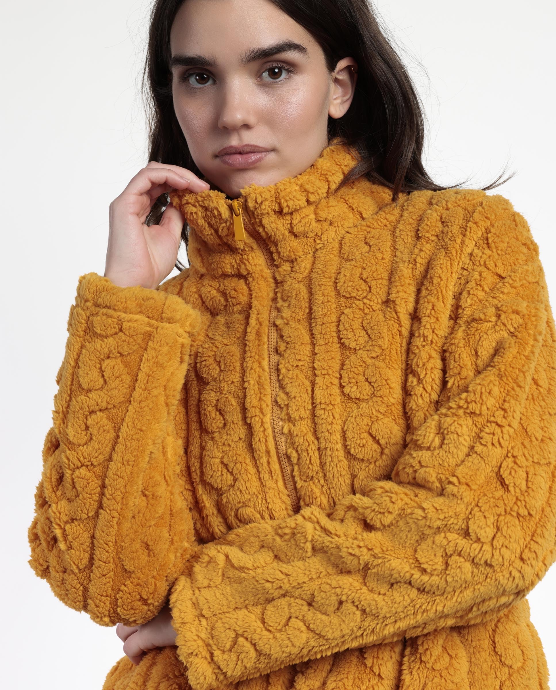 ADMAS bata manga larga calentita lou lou returns para mujer