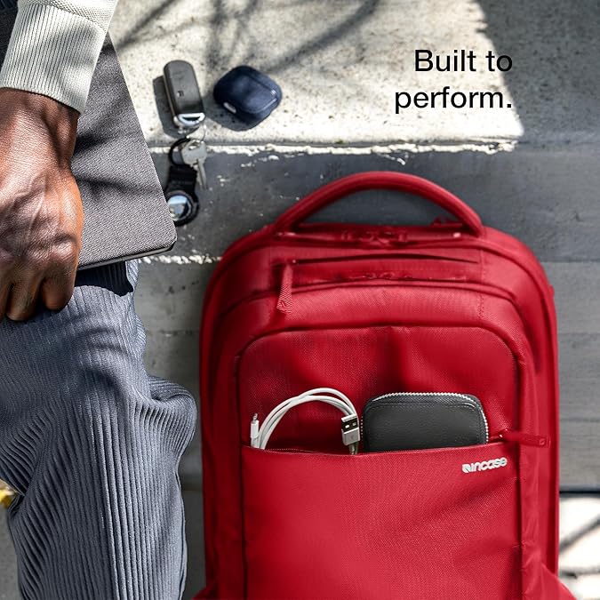 incase 赤　CL55537 Incase ICON Backpack (Red) CL55534 B&H Photo Video