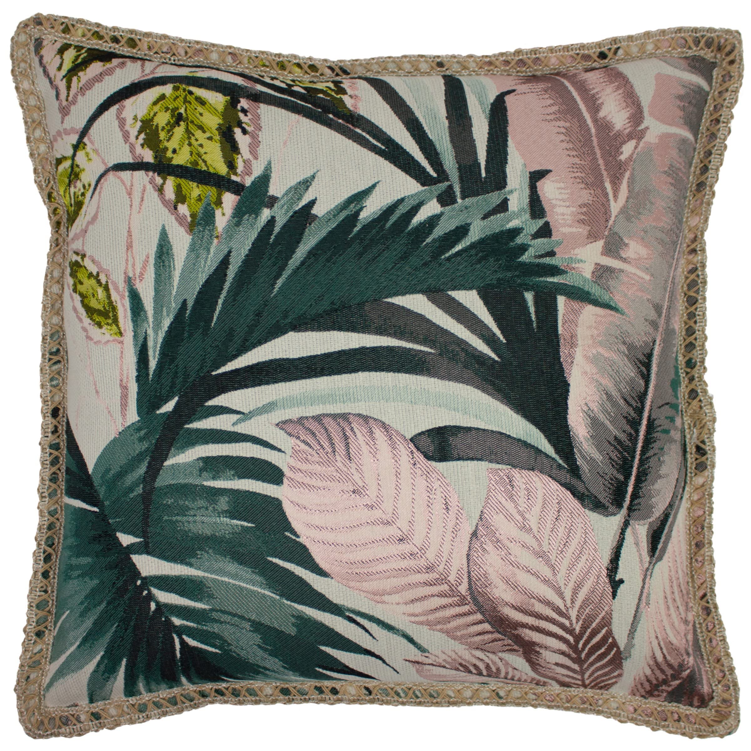 Furn. Amazonia Botanical Jacquard Cushion Cover from B&Q