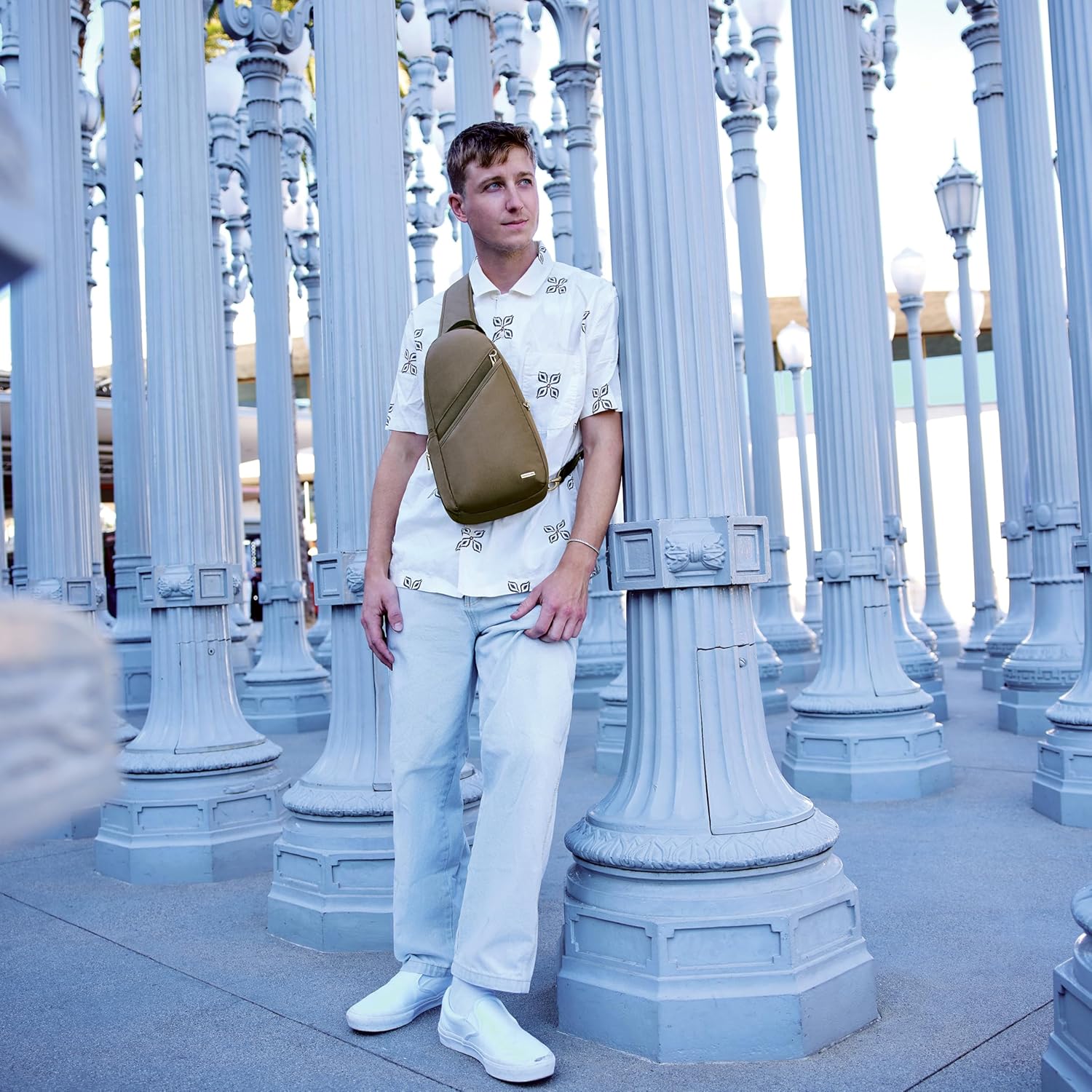 Travelon Anti-Theft Classic Sling Bag - Image 2