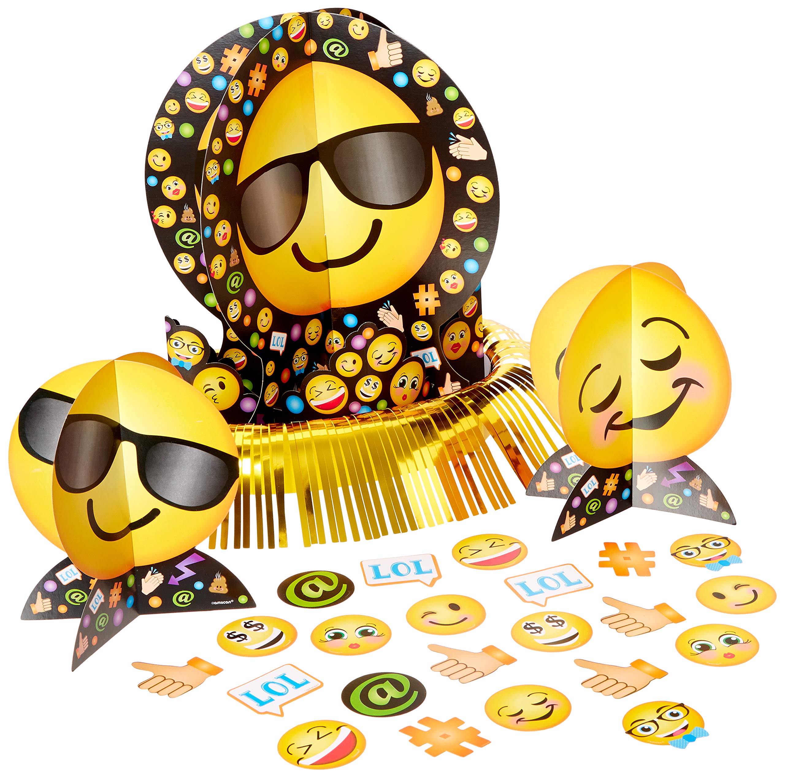 Amscan 281681 Party Supplies LOL Table Decorating Kit, Multicolor, 1 ct, Multi Sizes