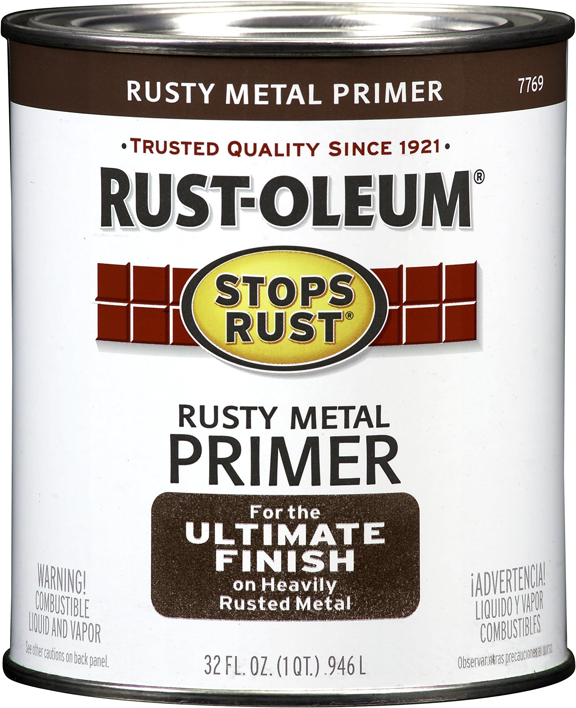 RUSTOLEUM 215965 Enamel Paint, 1 Gallon (Pack of 1), Regal Red, 128 Fl