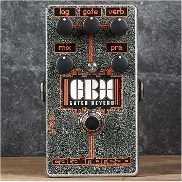 Catalinbread CBX Gated Reverb Pedal - Premium Gated Reverb Effects with Customizable Preamp, Adjustable Gate, Lag Control, and Wet/Dry Mix for Professional Sound Quality