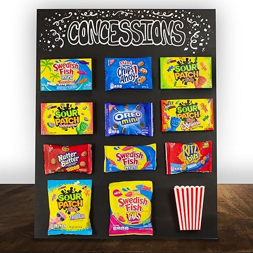 Miniatura 8 de SOUR PATCH KIDS Original Candy SOUR PATCH KIDS Watermelon Candy  SWEDISH FISH Candy Variety Pack Christmas Candy Stocking Stuffers 15 Movie Theater