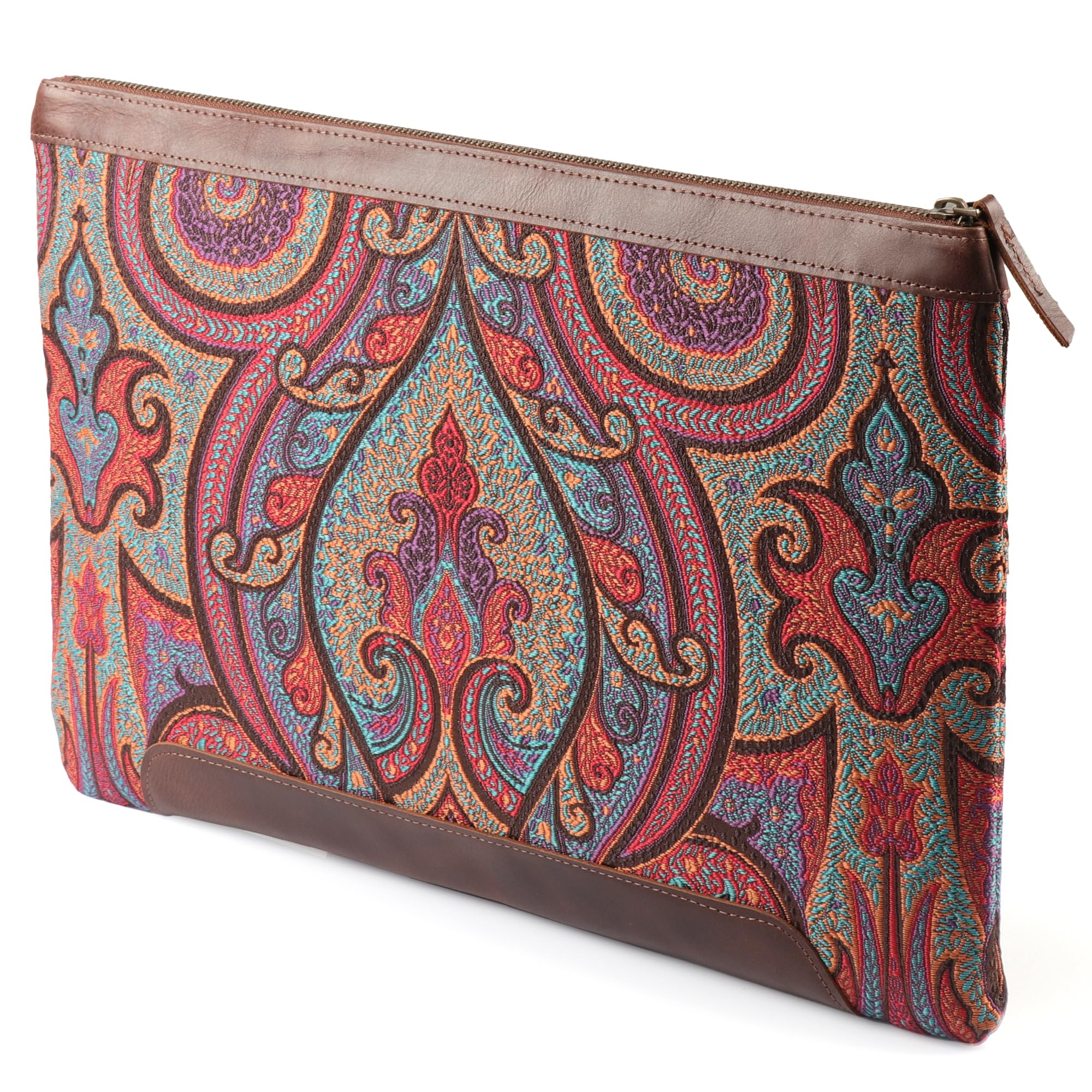Londo Custodia per laptop in vera pelle - Protezione elegante per MacBook M1 M2 M3 M4 Pro Max