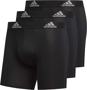 Adidas Mens Performance 3-Pack Boxer Brief Discontinued