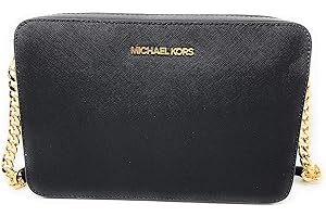 Michael Kors Large Cross-body Jet Set Camera Bag With Signature Canvas