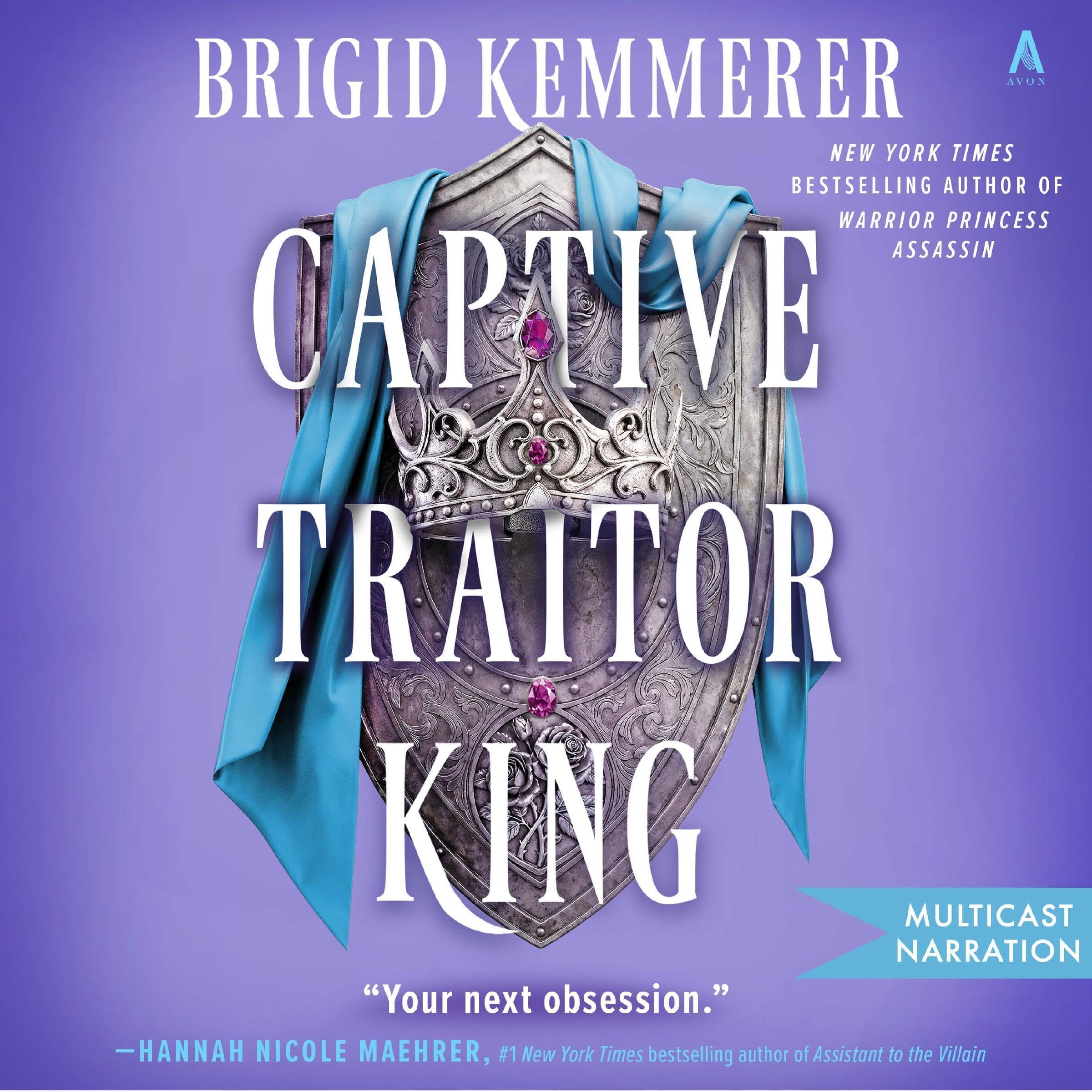 Cover art for Captive Traitor King