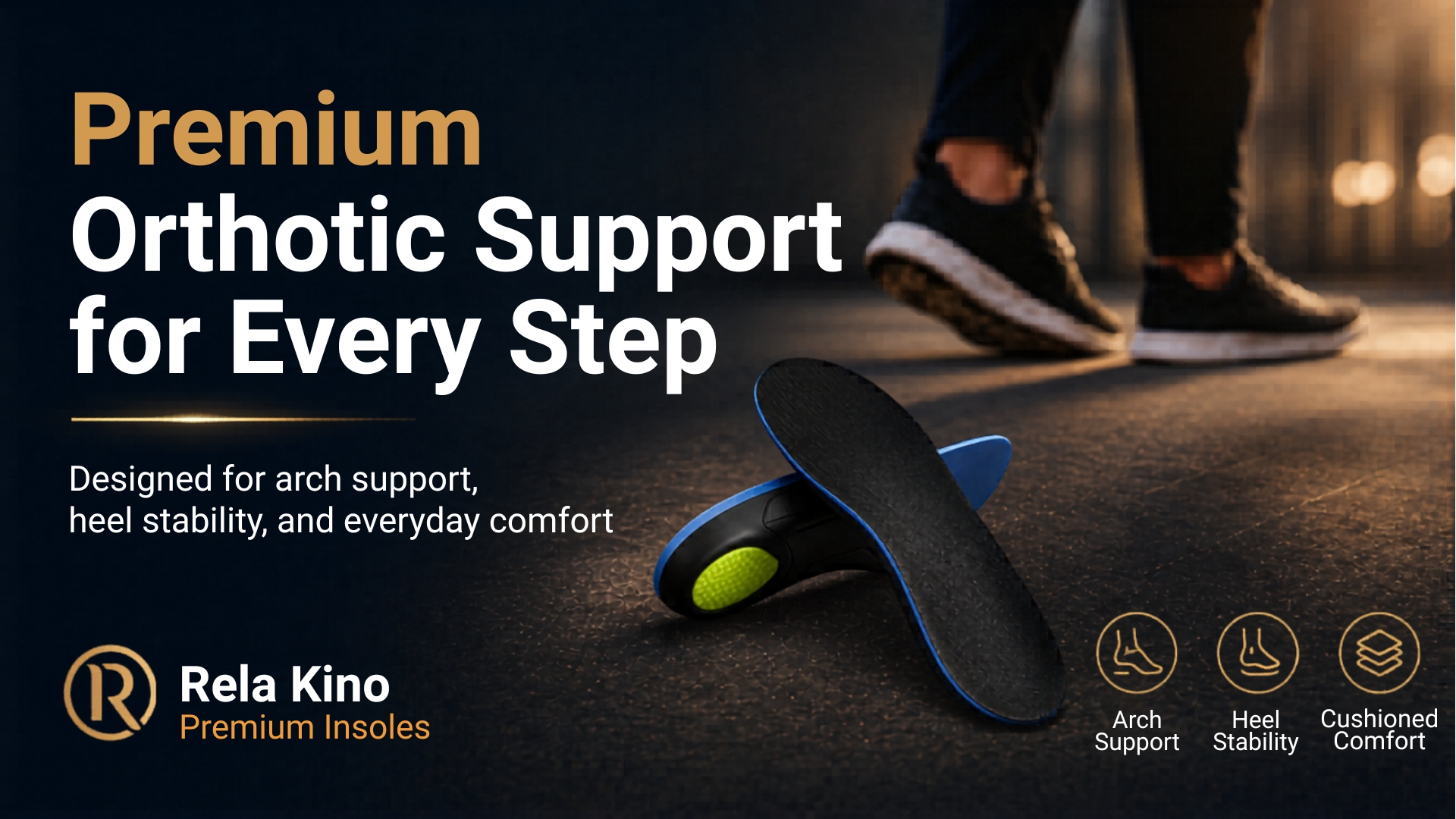 Amazon.com: Rela Kino Premium Quality Gel Shoe Insoles from Japan