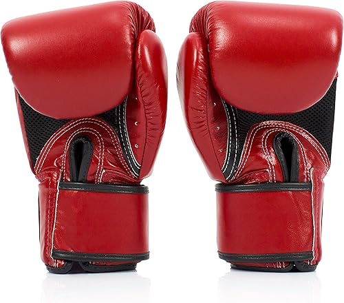 Miniatura 2 de Fairtex BGV1BR - Guantes de boxeo transpirables de Muay Thai para hombres, mujeres, niños Guantes de MMA, kickboxing, gimnasio, entrenamiento,
