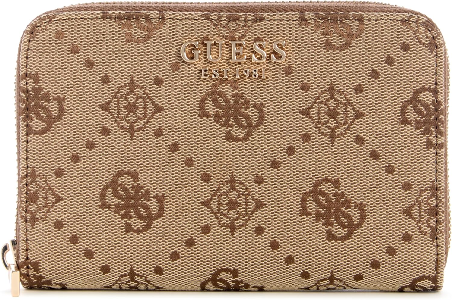 Melinda Logo Medium Zip Around Wallet
