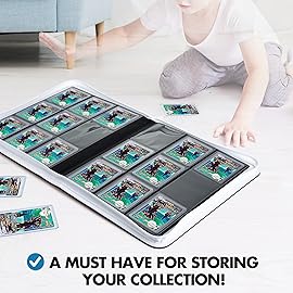 FunGuys Toploader Binder, Trading Card Binder Storage, 252 9 Pocket Top Loader Binder, Card Collection for Yugioh, MTG, TCG, Pokemon Card Folders