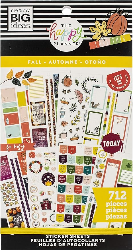 Me My Big Ideas Happy Planner Stckrs Fall 712 Pkg One Size Amazon Co Uk Stationery Office Supplies Me My Big Ideas Happy Planner Stckrs Fall 712 Pkg One Size Amazon Co Uk Stationery Office Supplies