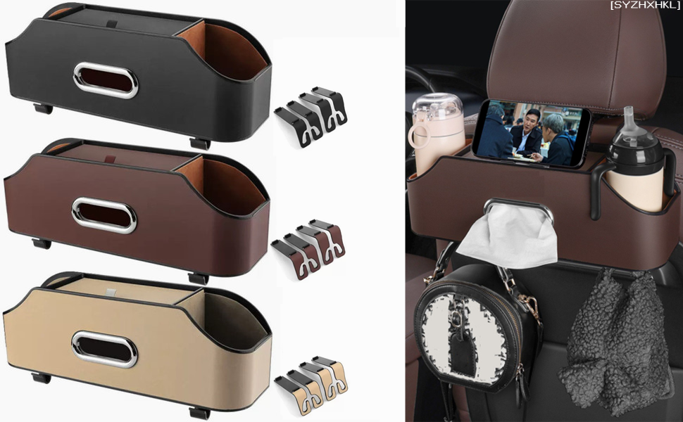 Amazon.co.jp: [SYZHXHKL] 車用収納 車の後部座席オーガナイザー 車用