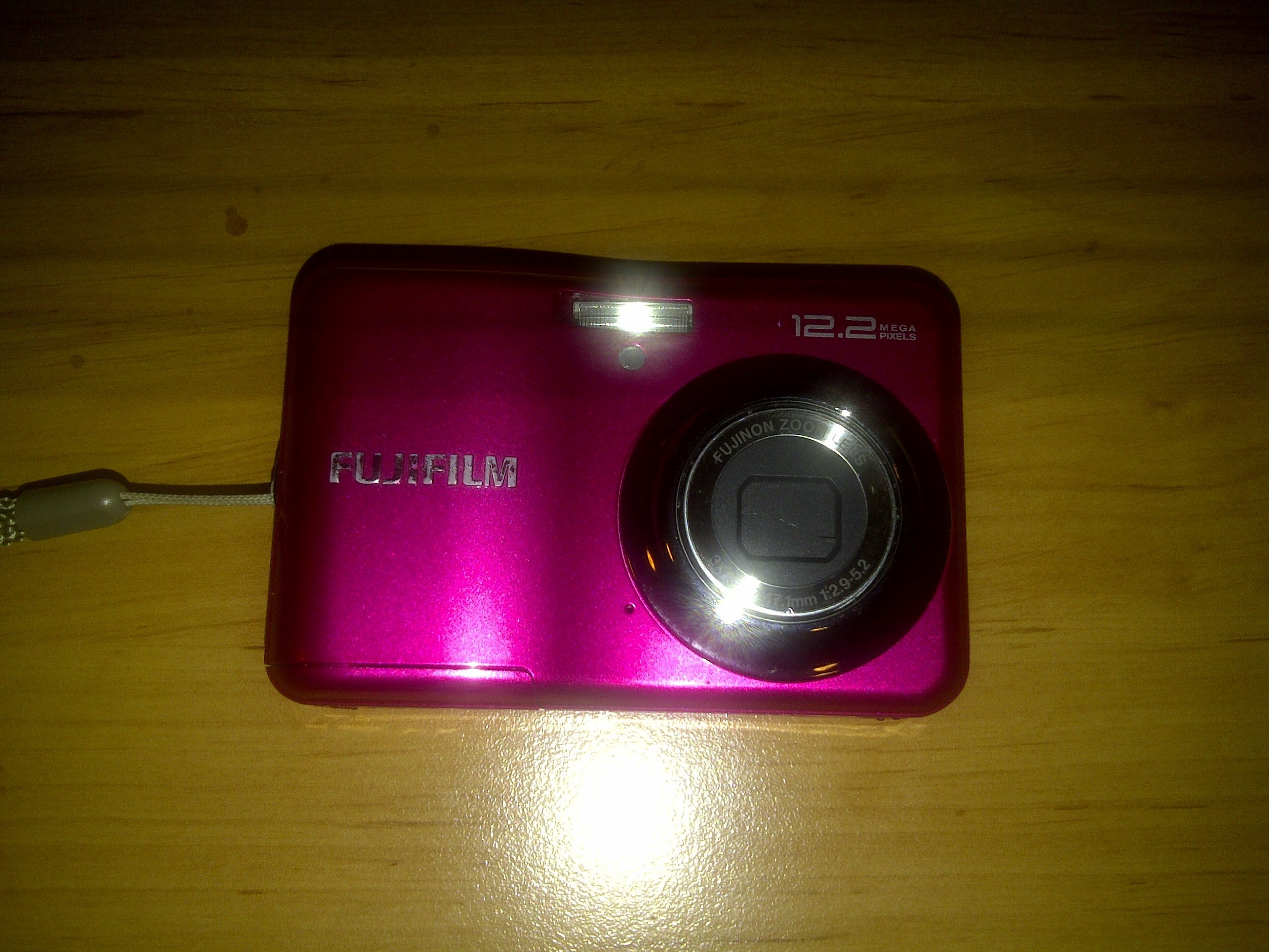 Fujifilm FinePix AV100 Digital Camera - Pink (12 MP, 3x Optical