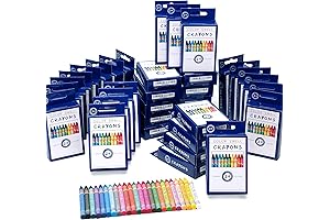 Bulk Crayon Packs for Kids' Color Splash