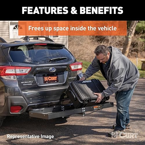 Vista 4 de CURT 18109, portaequipajes tipo charola