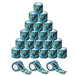 BISIBITA2 Sensi Wrap Grip Cover Sports Self Bandage Rolls 2-inch x 5-Yards 24pcs (Navy Seals)