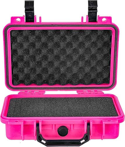 Miniatura 5 de Maletín Eylar rígido para pistola táctica, resistente al agua y a prueba de golpes con espuma aprobada por la TSA, 11,6 pulgadas, 8,3 pulgadas, 3,8