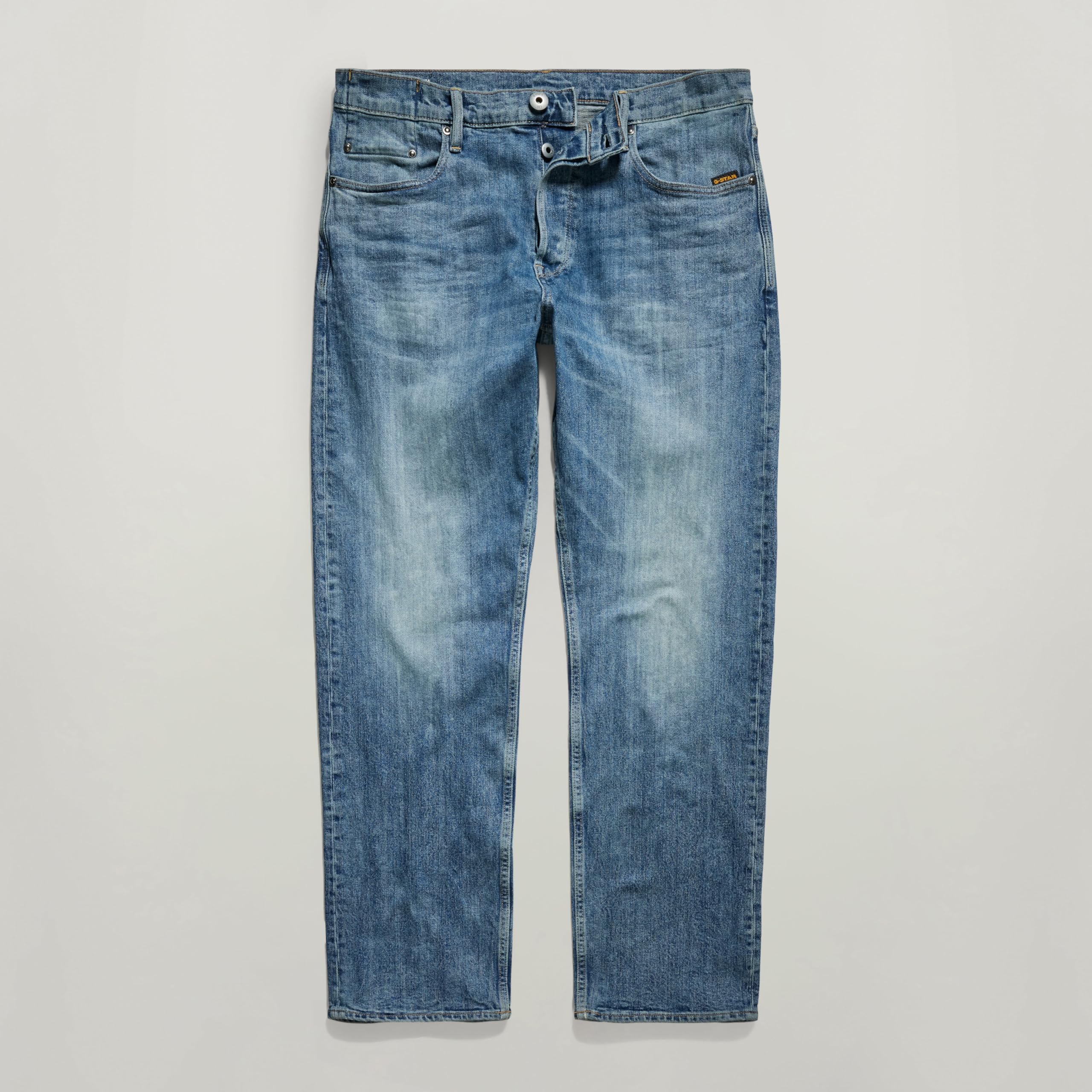 G-Star Herren Dakota Regular Straight Jeans Blau (Faded Monsoon D23691-D498-G564) 40W / – Bild 4
