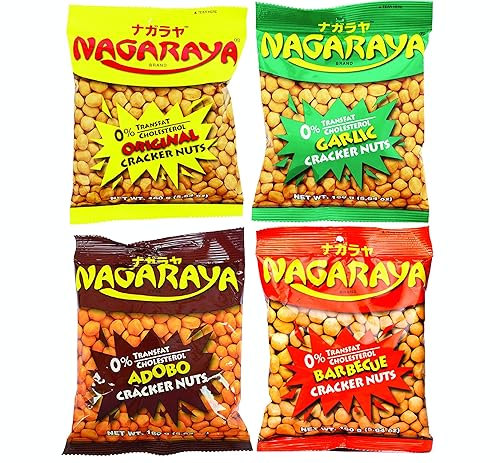 Nagaraya Nueces cracker (surtidas, 4 sabores)
