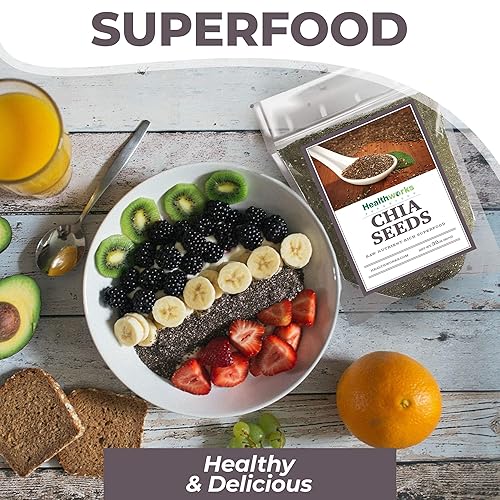 Miniatura 6 de Semillas de chía Healthworks de 3libras y 6libras