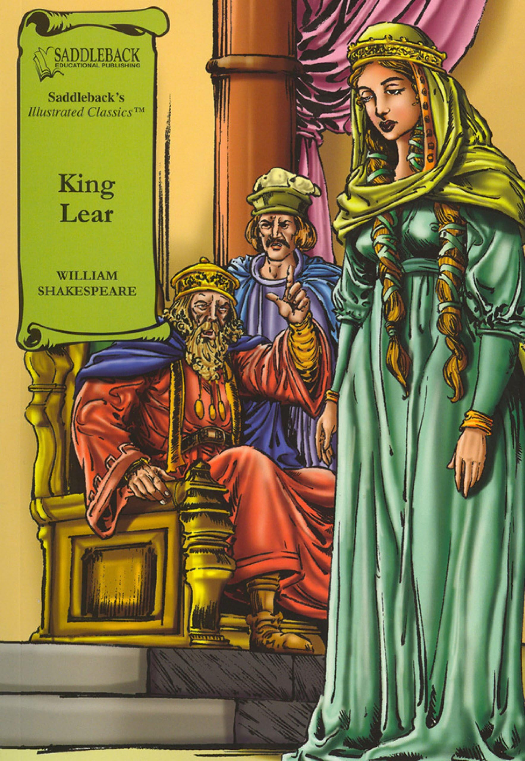 King Lear Graphic Novel (Saddleback's Illustrated Classics) Paperback – October 1, 2007