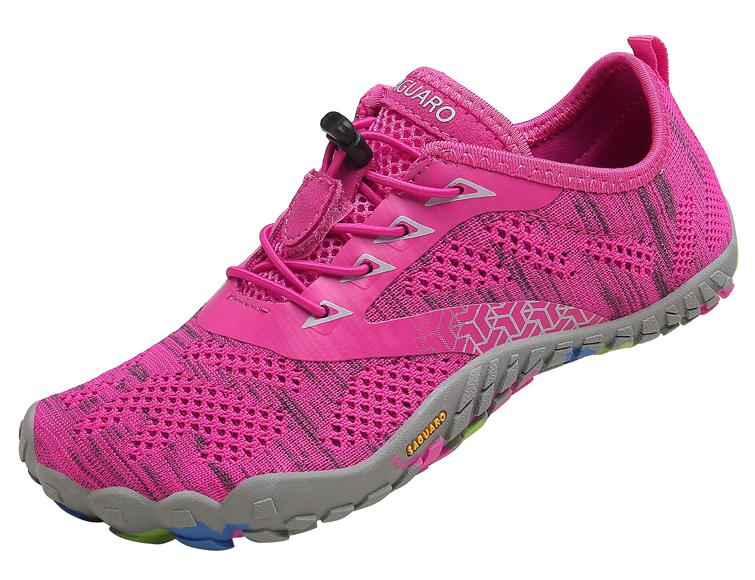 SAGUARO Minimaliste Barefoot Scarpe da Corsa Uomo Piedi Nudi Trail Running