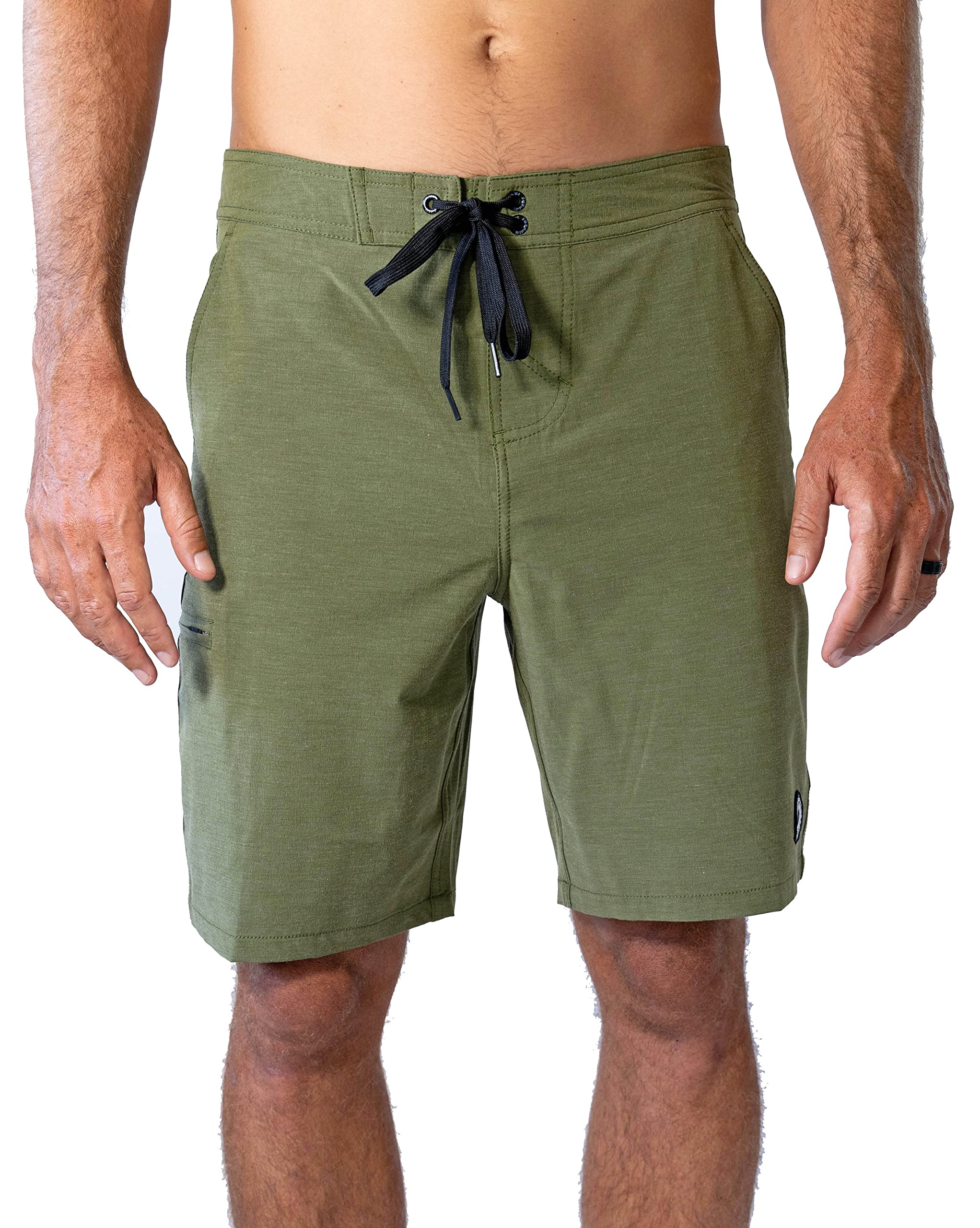 Maui Rippers Herren-Badehose, 53,3 cm, 4-Wege-Stretch mit großen Taschen