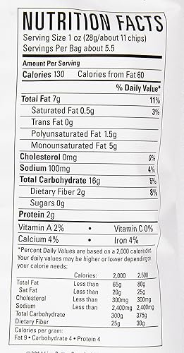 Miniatura 3 de Way Better Snacks Chips de tortilla, batata, 5.5 onzas