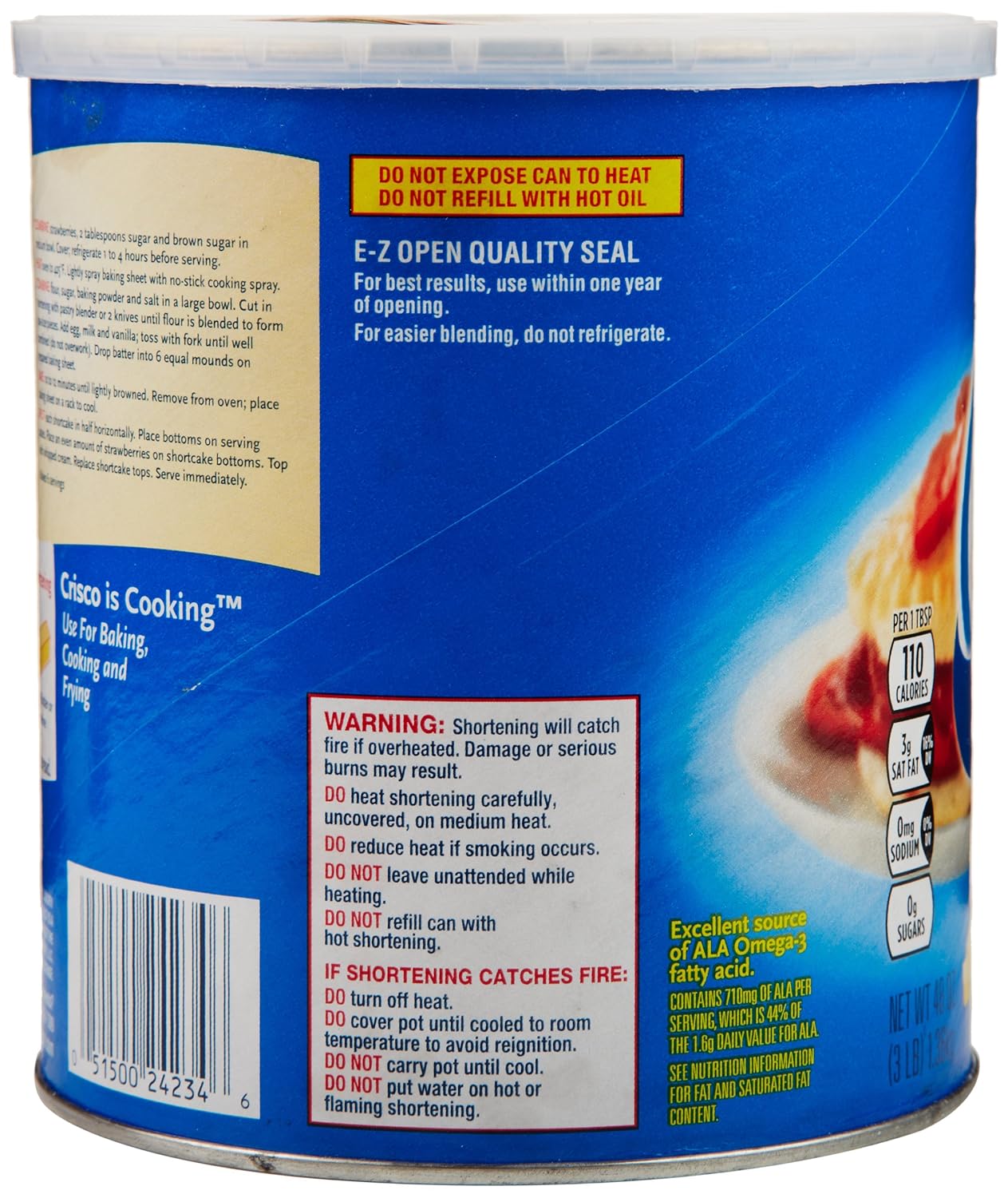 Buy Crisco, AllVegetable Shortening, 48 oz Online at Lowest Price in