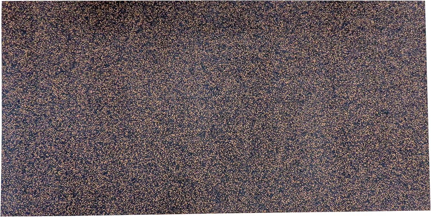 D&D Company (DDCQA) Rubber Tip Mat Heart Rubber Tip Mat, Large (2 Colors) GM9181LBB Dark Beige, Black, Depth: 35.4 inches (90 cm), Height: 0.4 inches (1 cm), Width: 70.9 inches (180 cm)