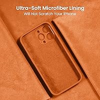 Vista 178 de FireNova Designed for iPhone 13 Pro Max Case, Silicone [Camera Protection] Phone Case with [2 Screen Protectors], Soft Anti-Scratch Microfiber Deep