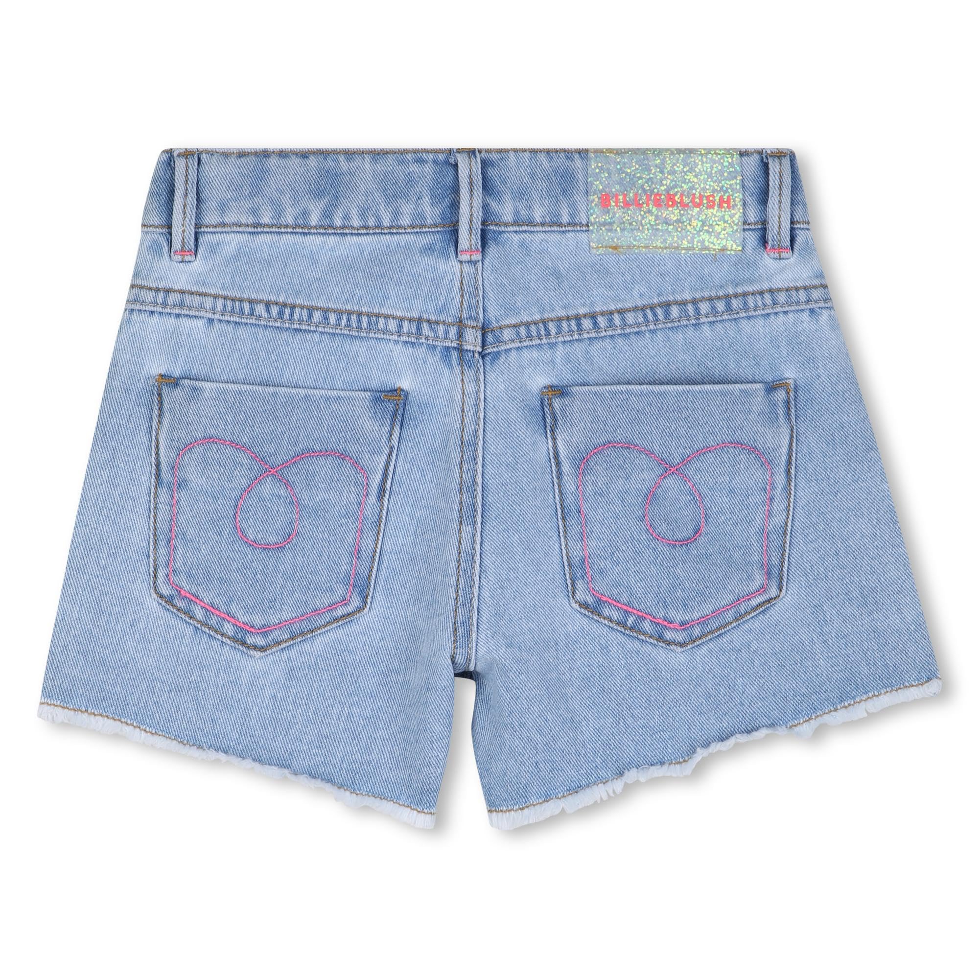 Billieblush Pantaloncini Denim Bambina, Blu, 5 Anni