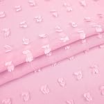 63 Inches Long Light Pink Curtains for Girls Room Baby Nursery Girl,Sheer Boho Pom Pom Kids Curtains for Bedroom,2 Panels Baby Pink