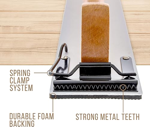 Miniatura 4 de TCP Global Lijadora Longboard con mango de madera para papel de lija PSA 10-34 "x 2-34"