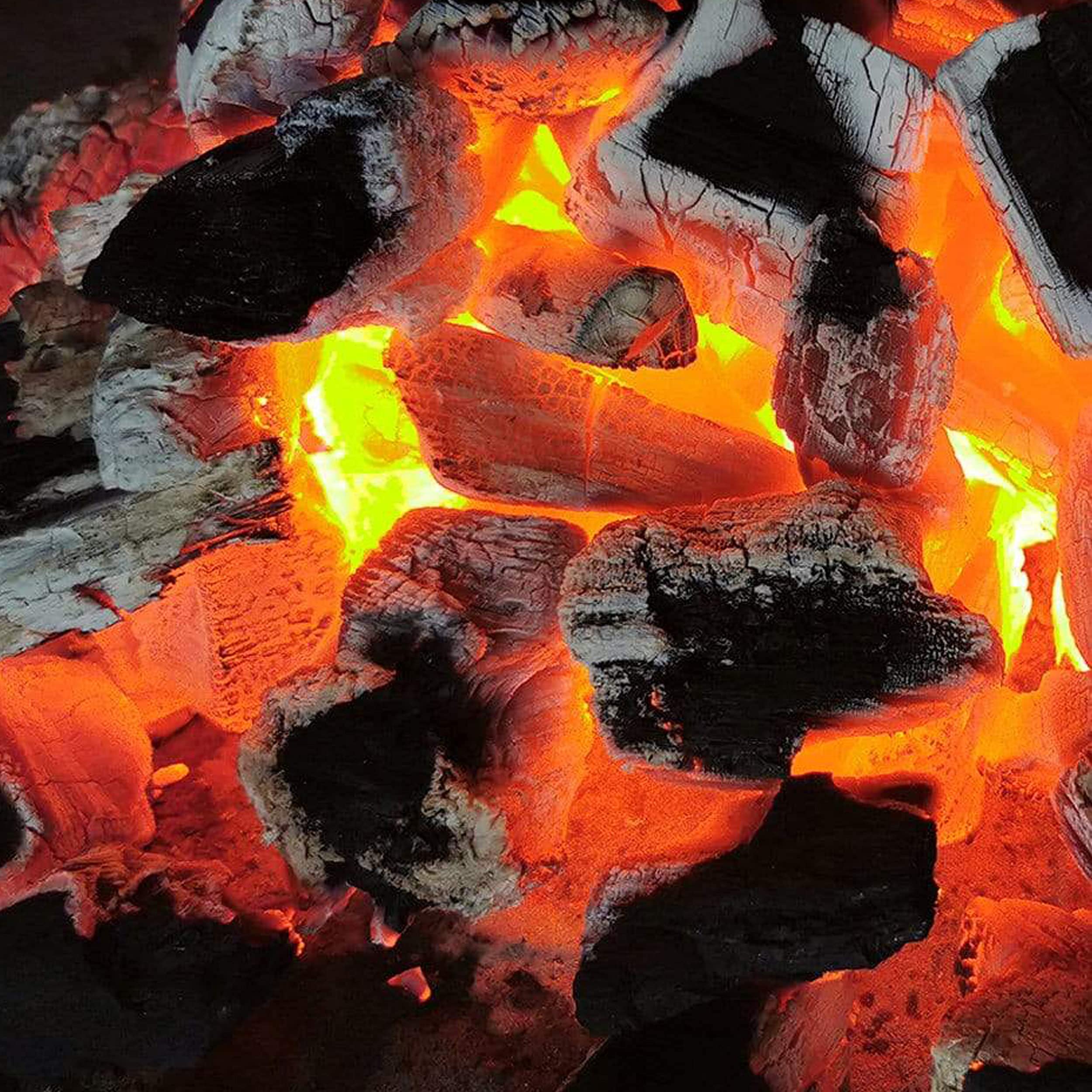 Woody 10kg, Rauchfreie Holzkohle, Feinstaub reduziert nach PM10 & PM2,5! Hochdosierte Holzkohle für wundersame Grillergebnisse und geschmackliche Überlegenheit. Kamado Plus!