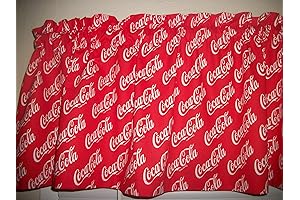 Coca Cola Kitchen Valance